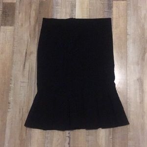 Black mermaid skirt
